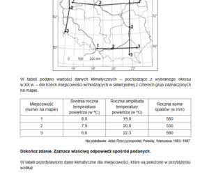 Matura geografia rozszerzona 2021 - arkusz CKE