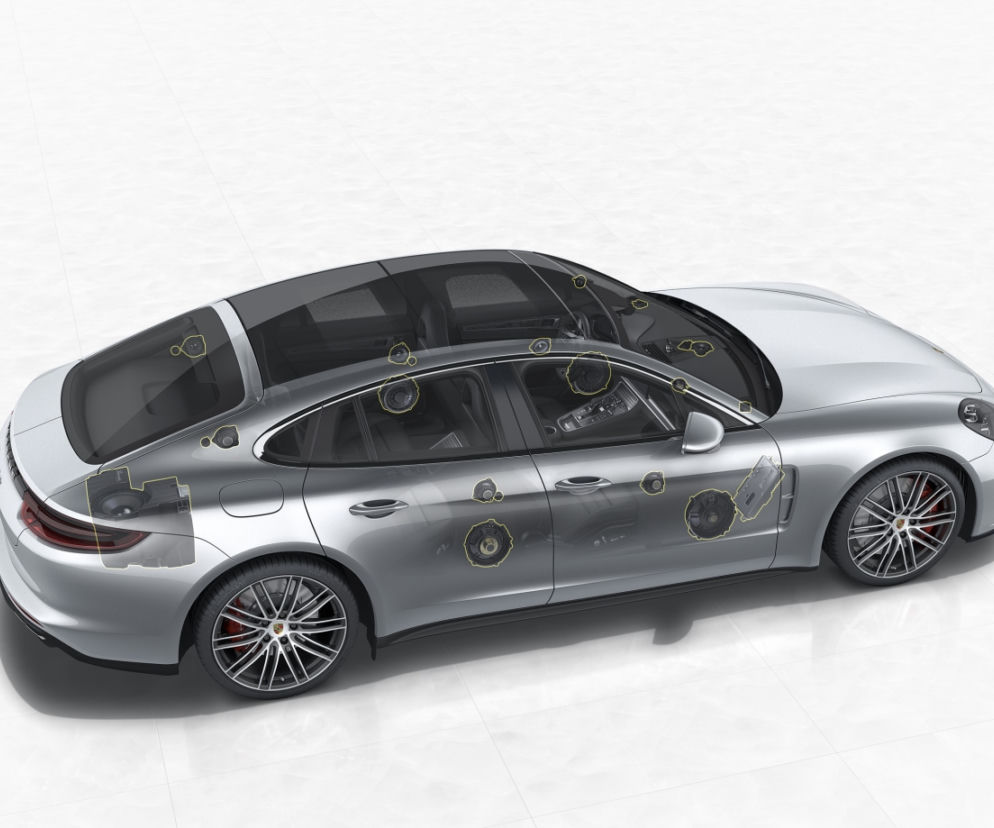 Burmester 3D High-End Surround Sound-System w nowym Porsche Panamera