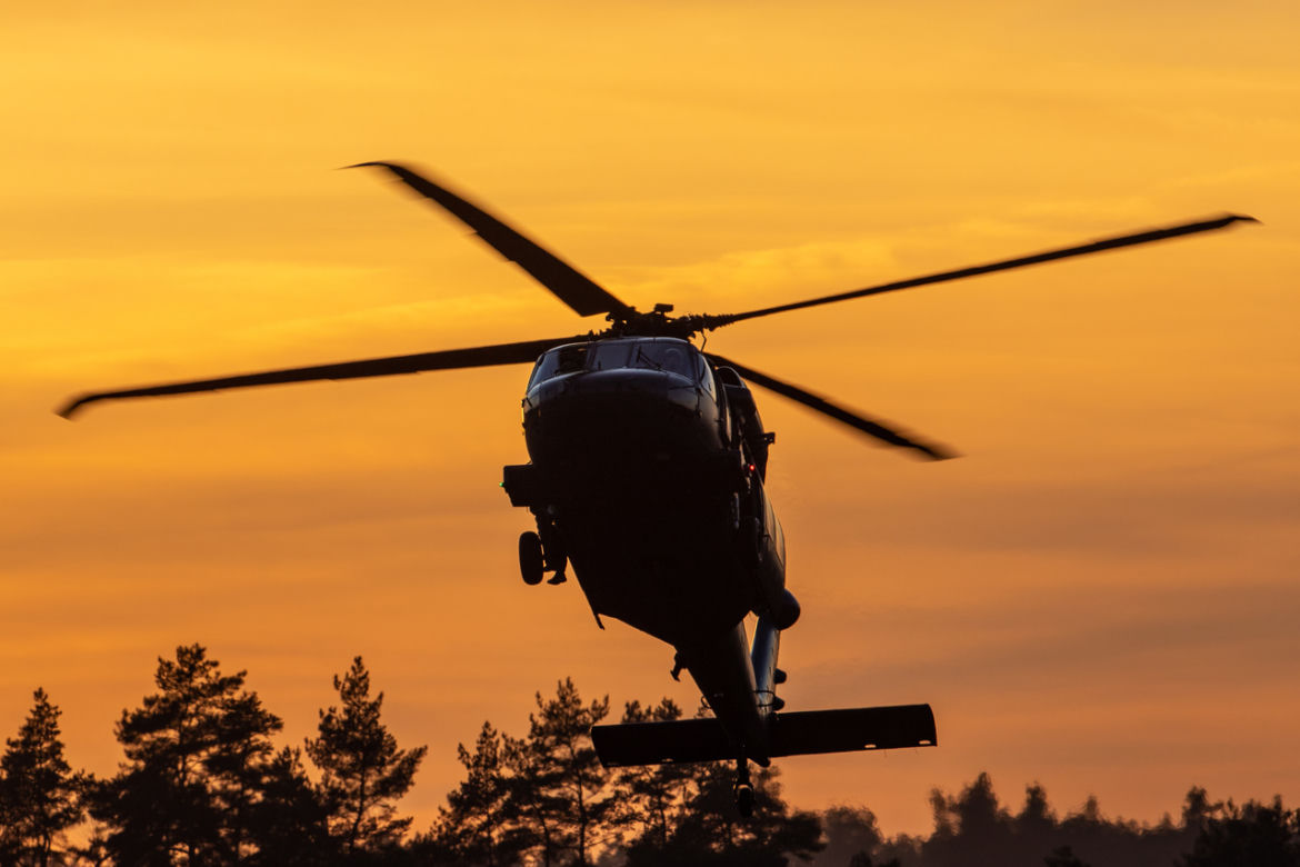 Black Hawk latał na Podhalu
