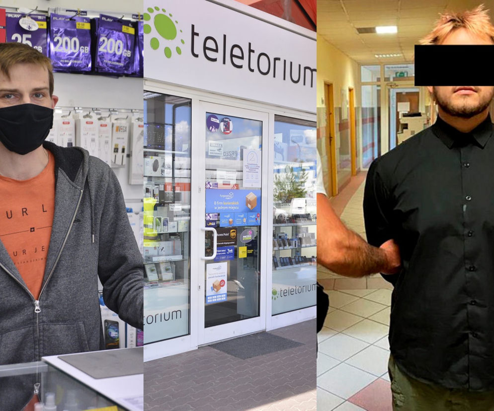 Groził sprzedawcy glockiem