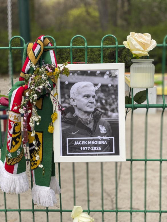 Śmierć Jacka Magiery. Znicze pod parkiem Grabiszyńskim