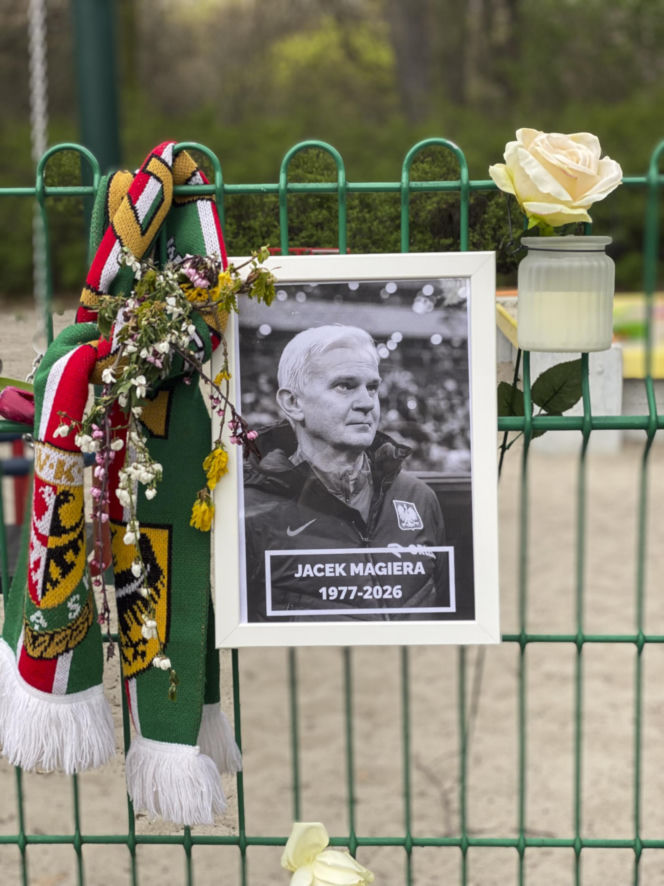 Śmierć Jacka Magiery. Znicze pod parkiem Grabiszyńskim
