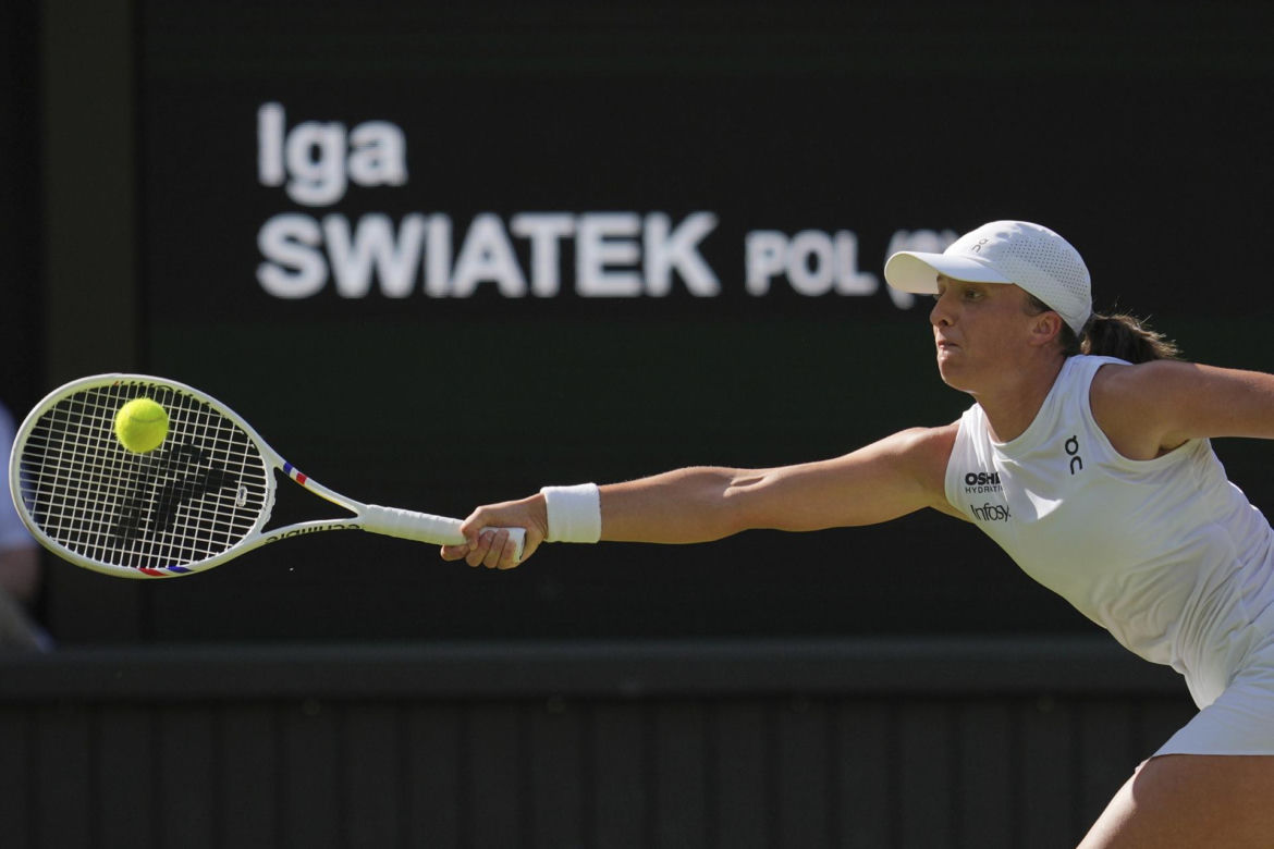 Iga Świątek Wimbledon 2025