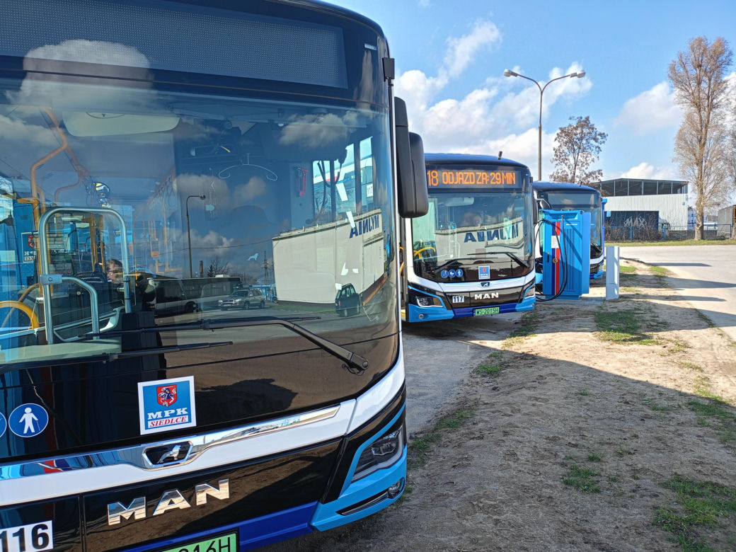 Nowe autobusy zeroemisyjne siedleckiego MPK można spotkać na trasach linii 12, 16 i 18