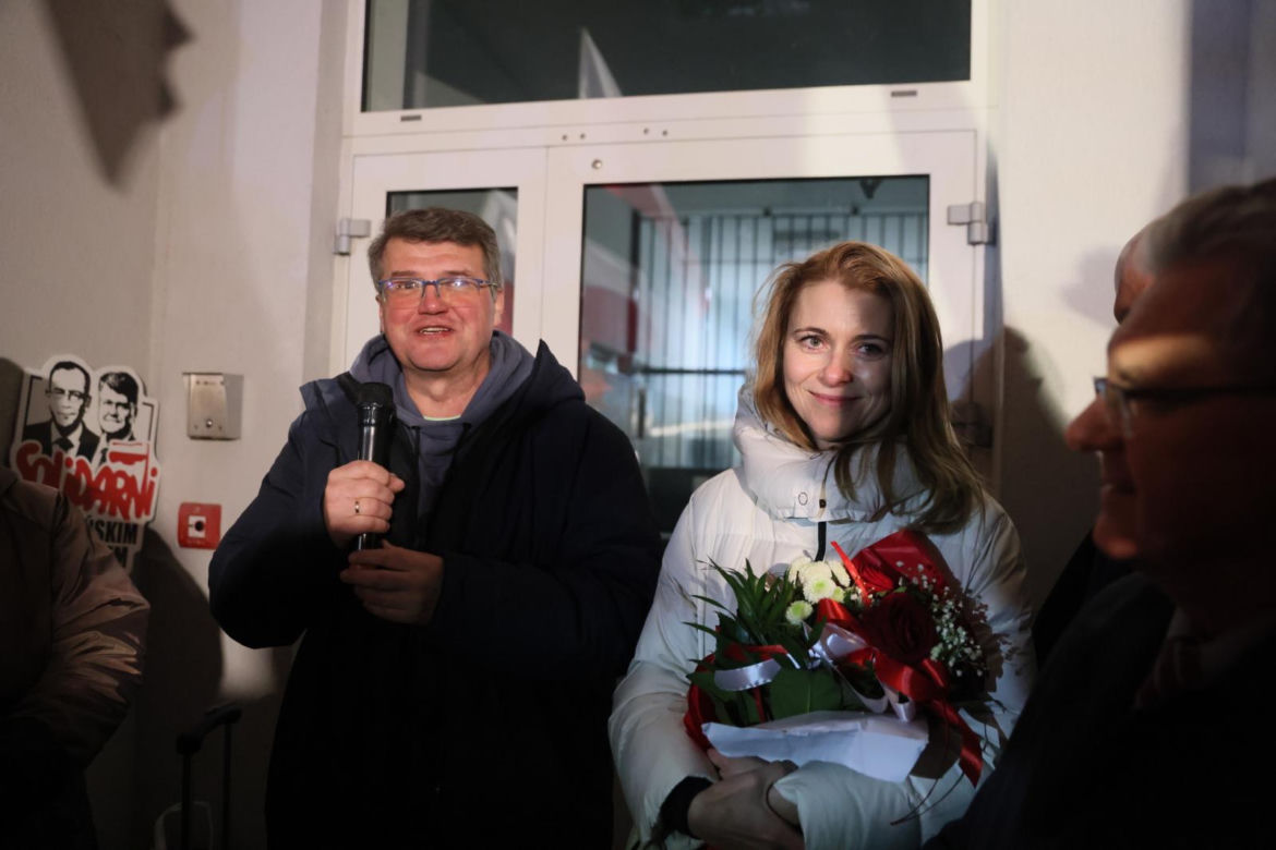 Wyjście Macieja Wąsika na wolność