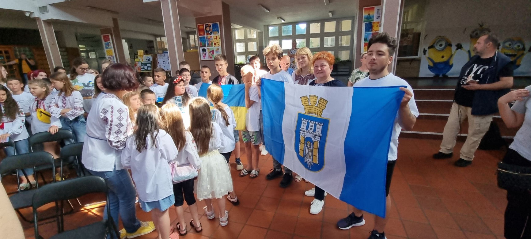 Dzieci z Ukrainy odpoczywają w Koszalinie.
