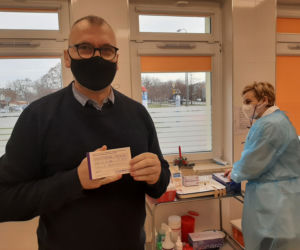 Pracownicy RSS szczepią się przeciv COVID-19