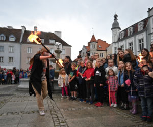 Warmiński Festiwal Ognia i Światła w Biskupcu. Zobaczcie, jak było! [ZDJĘCIA]