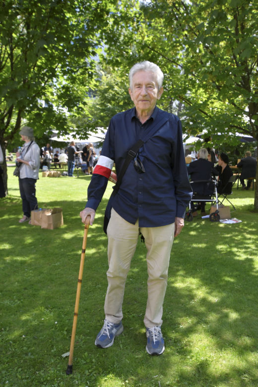 Andrzej Lajer „Kizior” (92 l.), żołnierz AK: 