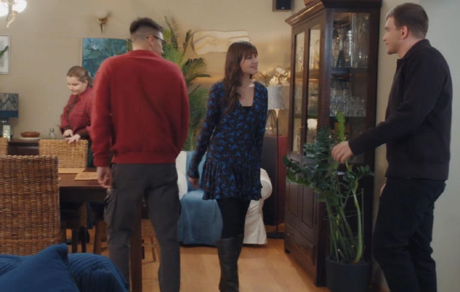 M jak miłość. Bogna (Sherazade Wolff), Mateusz (Rafał Kowalski)