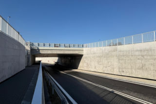 Węzeł z tunelem w Krzyszkowicach na zakopiance DK7