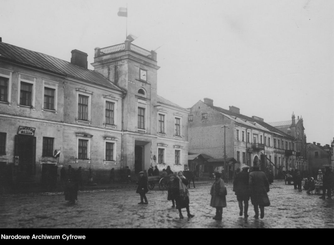 Łomża, Stary Rynek, 1926 r.