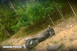 Policyjny pościg za naćpanym motocyklistą