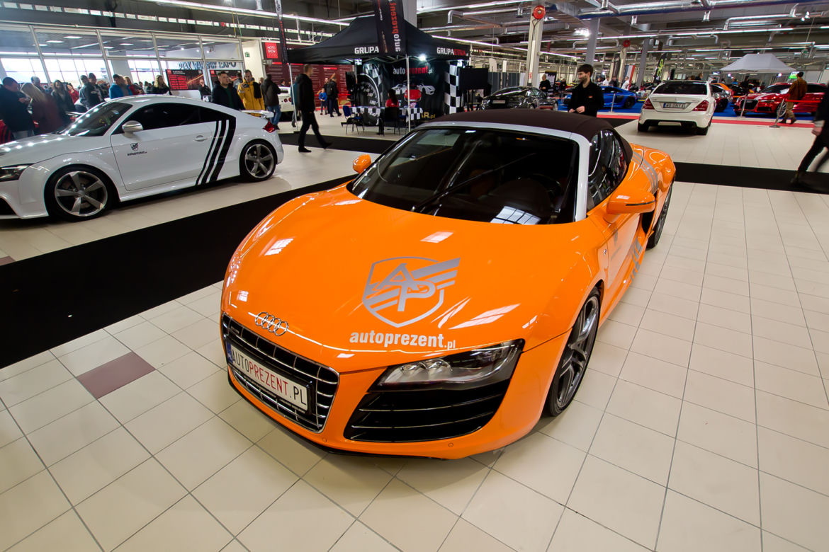 Audi R8 Spyder na Warsaw Moto Show 2016