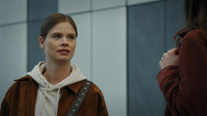 M jak miłość odc. 1922. Majka (Matylda Giegżno), Justyna (Marta Malinowska)