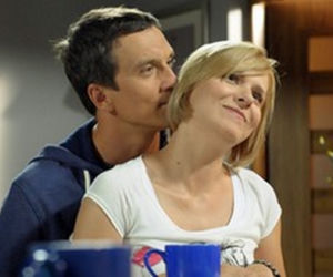 PIERWSZA MIŁOŚĆ. Hubert (Michał Czernecki), Marysia (Aneta Zając)
