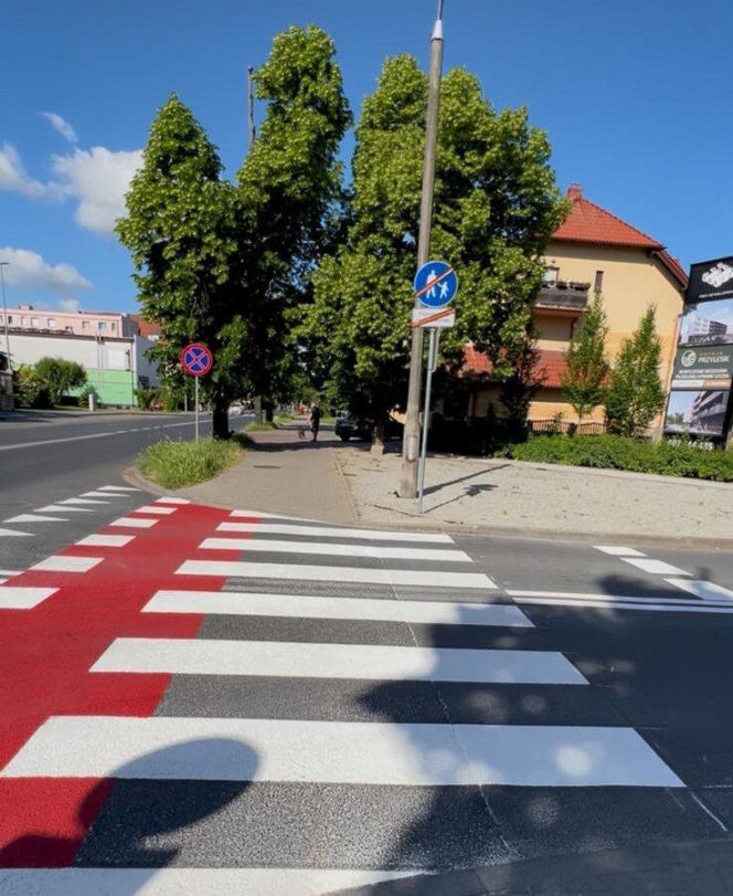 Nowe przejście dla pieszych na Narutowicza. Będzie ich więcej w Lesznie