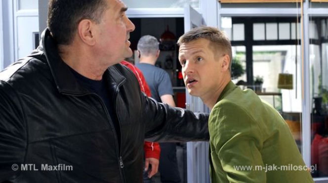 M jak miłość odc. 1010. Paweł Zduński (Rafał Mroczek)