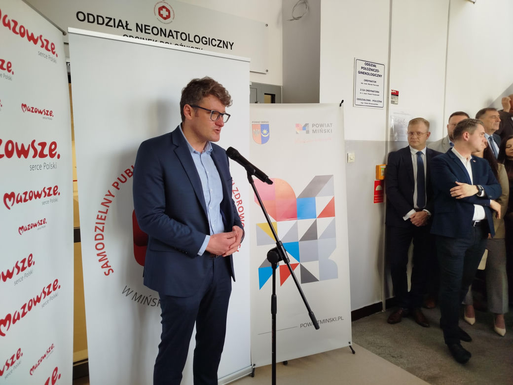 Odnowiony oddział noworodkowy wraz z częścią położniczą w mińskim szpitalu zapewni ciężarnym, rodzącym i maluchom nowoczesne warunki