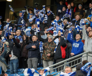 Lech Poznań - Raków Częstochowa: Zdjęcia kibiców z meczu 23. kolejki PKO BP Ekstraklasy