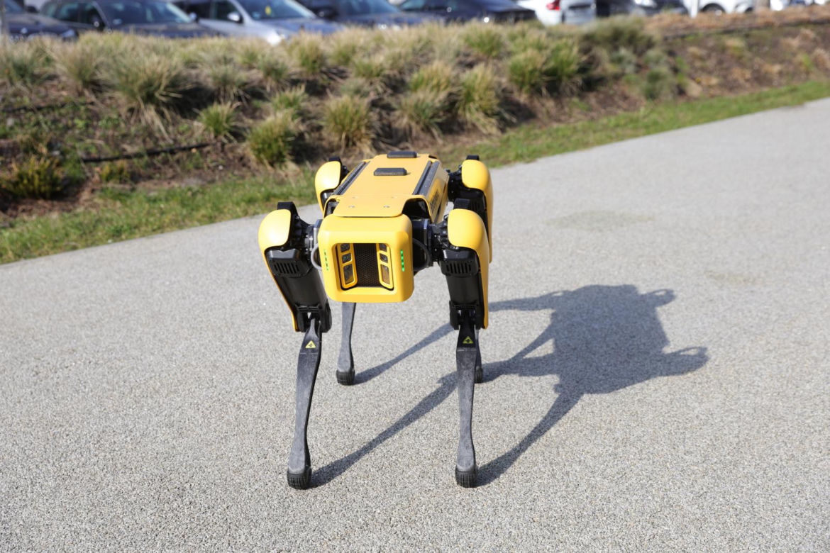 Pies-robot w Centrum Nauki Kopernik