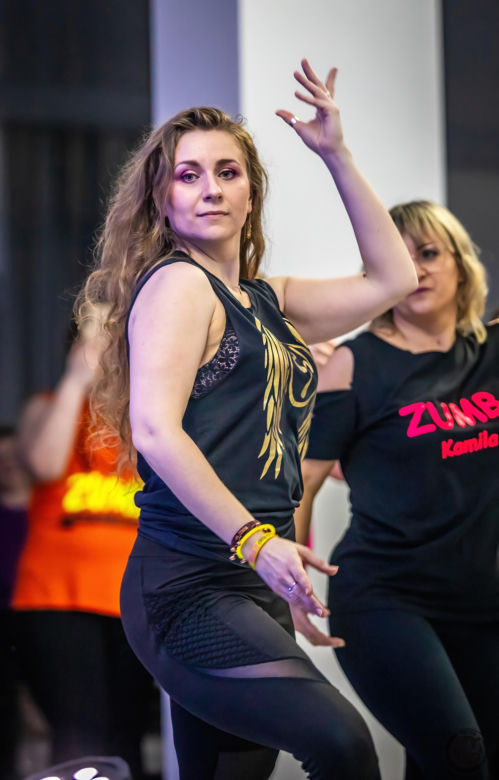 Impreza z okazji 10-lecia zumby Kamili K w Częstochowie
