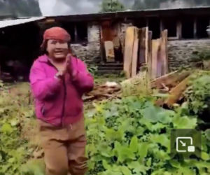 Oberwało się zbocze z domem, rodzina zaczęła uciekać! Dramatyczne wideo