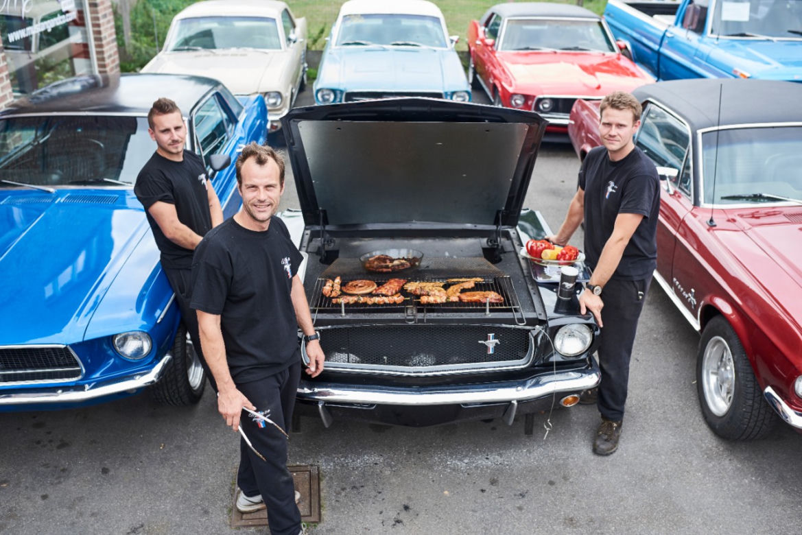 Zegarki z zabytkowych Mustangów