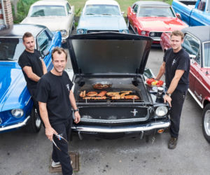 Zegarki z zabytkowych Mustangów