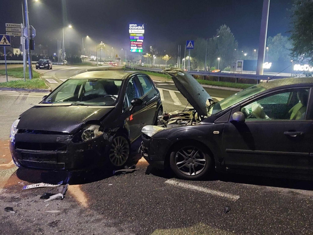 Starachowice. Wypadek na wiadukcie