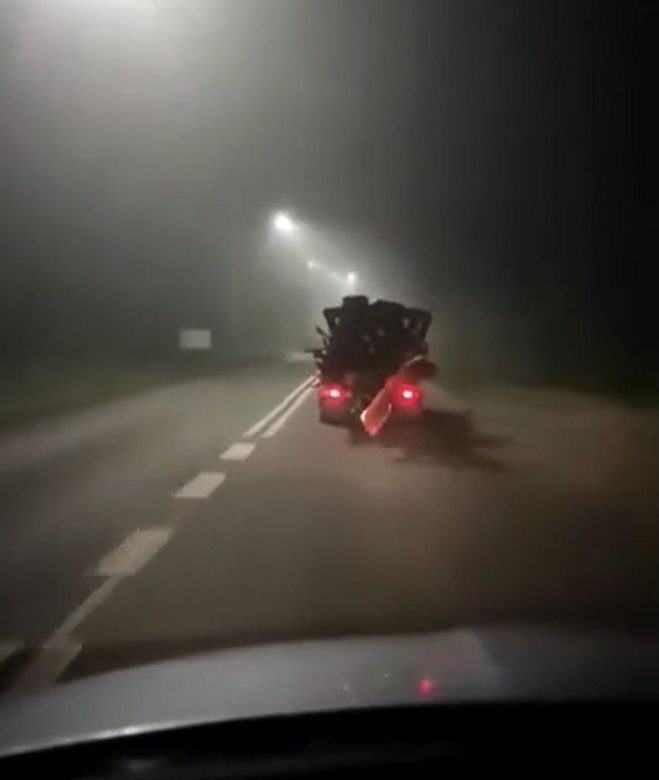 Kierowca cinquecento znów to zrobił