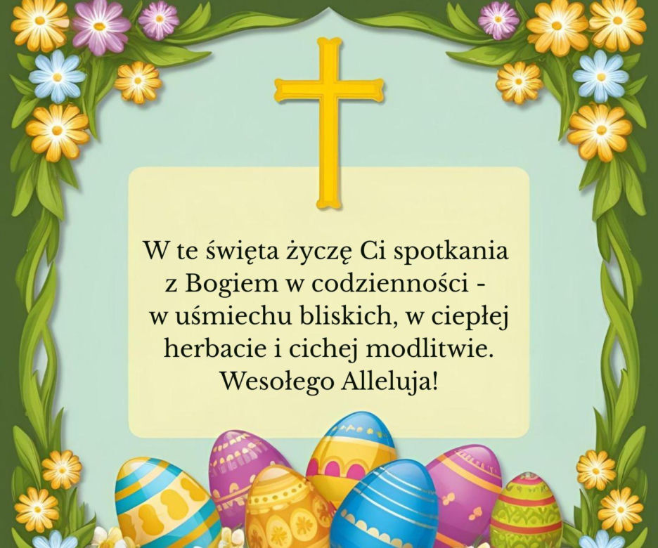 Religijne życzenia wielkanocne na 2025