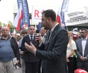 Manifestacja ROG w Warszawie. Żądali reparacji