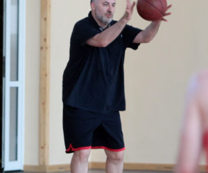 Artur Dziambor walczy na parkiecie
