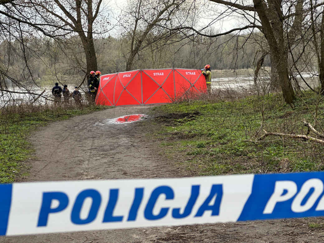  Ojciec zaginionego Krzysia Dymińskiego szukał syna w Wiśle. Wyłowiono zwłoki