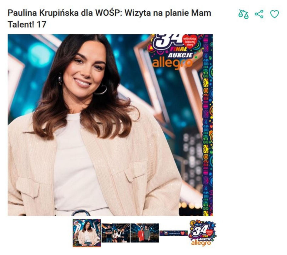 Gwiazdy grają z WOŚP na całego. Od sukni Santor po rakietę Świątek. Są też nocowanka z Wieniawą, pląsy z Musiałem i pranie z Dereszowską