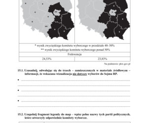 Matura: WOS. Zadania z 2019 ROKU,  akusze CKE 