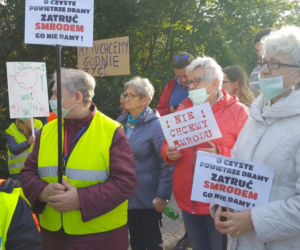 Mieszkańcy Siernieczka zablokowali ul. Fordońską