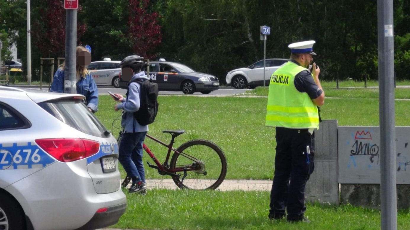  Pijany kierowca potrącił dziecko na rowerze. Próbował uciekać. Miał 2 promile
