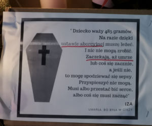 „Ani jednej więcej!” kaliszanie uczcili pamięć zmarłej Izy