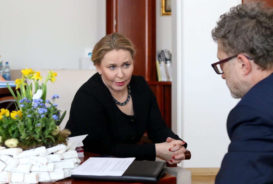 Wywiad Huberta Biskupskiego z wiceminister Andzeliką Możdzanowską