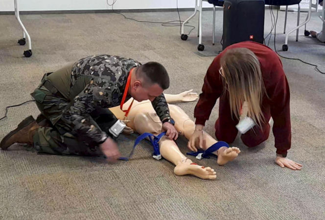 Aptekarze ćwiczą na wypadek wojny. Pierwsze takie szkolenie w Warszawie
