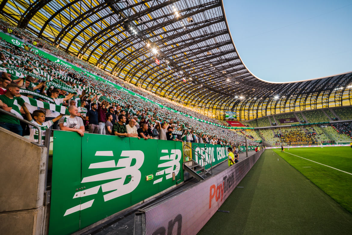 Kibice na meczu Lechia - Brøndby [ZDJĘCIA]
