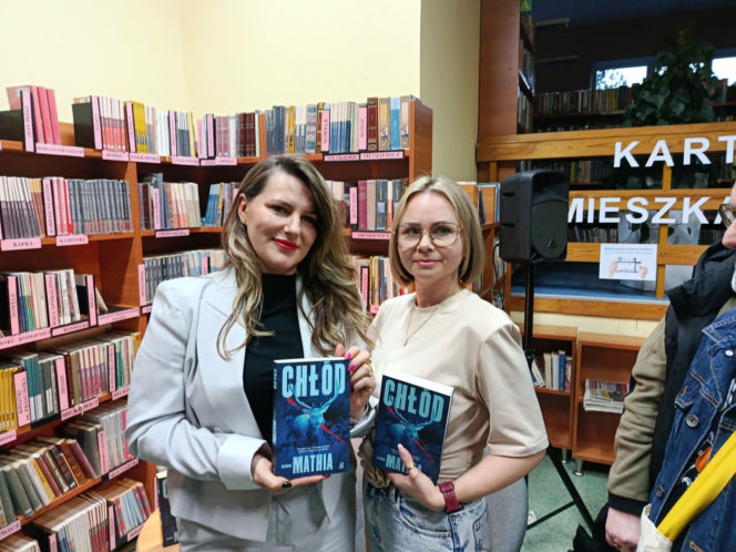 Weronika Mathia "Chłód" - spotkanie autorskie w Iławie