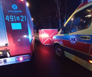 Zabił się o północy w sylwestrową noc. Jego passat roztrzaskał się na drzewie