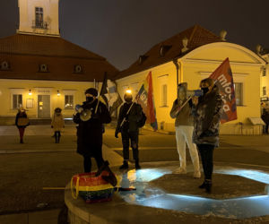 Strajk Kobiet przeciwko brutalności policji, Białystok, 2 grudnia 2020 r.