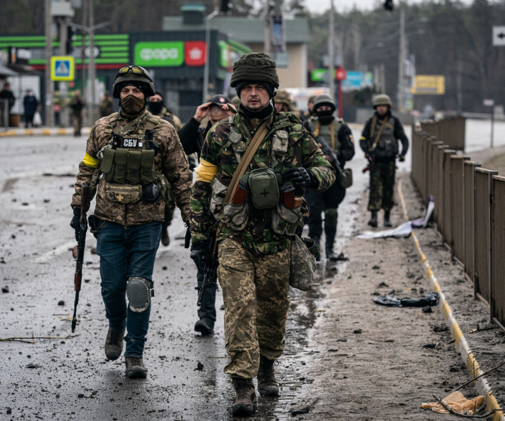 ukraińscy żołnierze