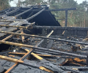 Jako strażak ratował życie i dorobek innych. Teraz ogień zniszczył jego dom