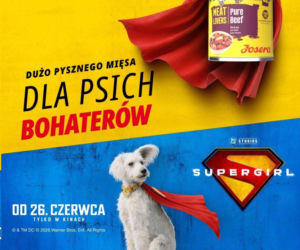 Co łączy Hollywood z karmą dla psów: Josera rusza z międzynarodową kampanią Supergirl we współpracy z Warner Bros.