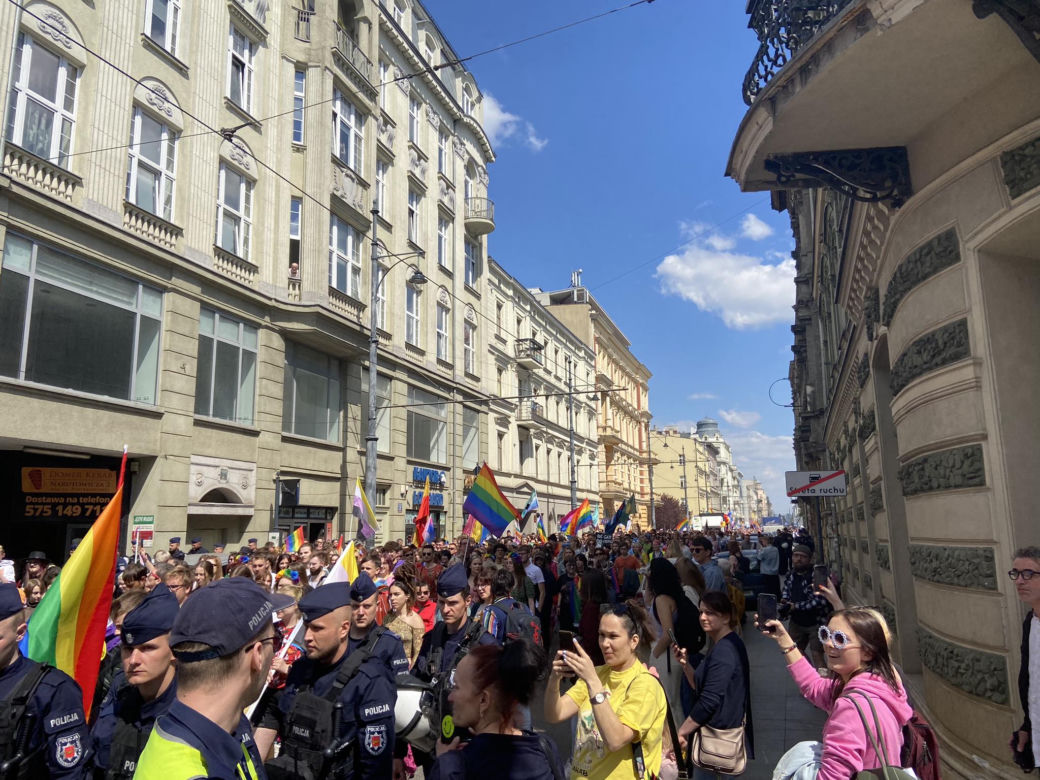Najbarwniejsza parada w Polsce. Odbył się łódzki Marsz Równości 